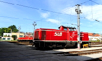 002 SLB Depot Salzburg- Itzling SLB V 85 ex DB V100 am 19.07.2011 foto herbert rubarth