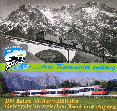 k-Festschrift 100 Jahre Mittenwaldbahn